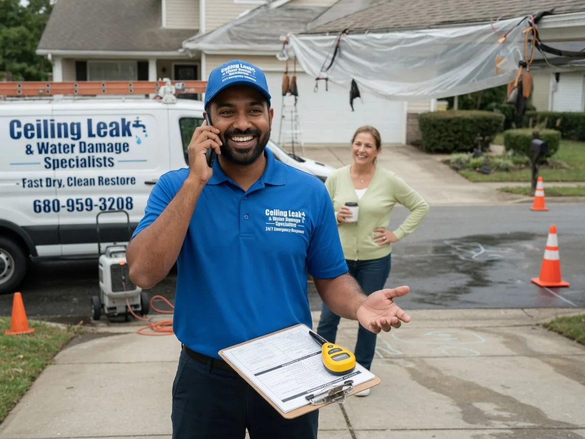 Ceiling Leak Cleanup Panaca, NV FAQs